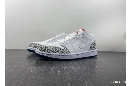 1 Jordan Low Cement Phat Grey 1025